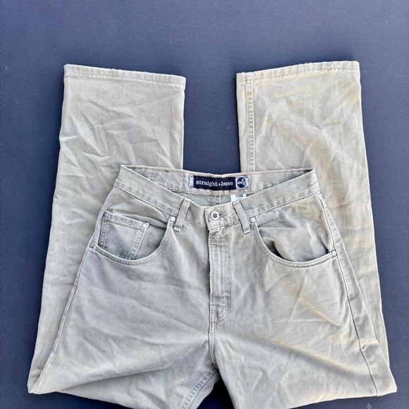 Levi's Other - Vintage 90s Levis Silvertab Jeans Mens 30x30 Straight Loose Made in USA Khaki Ta